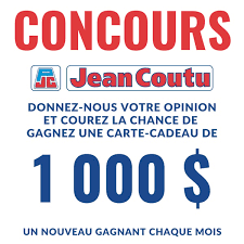 Concours Opinion Jean Coutu 